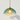 Luminária Pendente Moderna Minimalista Vidro Radiance - Azul / Ø34x25cm / Vidro e Alumínio - ORNE™