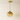 Luminária Pendente Moderna Minimalista Section - Dourado - ORNE™