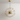 Luminária Pendente Moderna Minimalista Vidro Metal Soluna - Ø40x40cm / Dourado / Vidro e Alumínio - ORNE™