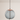 Luminária Pendente Moderno Minimalista Vidro Metal Globo LED Stat