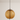 Luminária Pendente Moderno Minimalista Vidro Metal Globo LED Stat