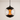 Luminária Pendente Moderno Minimalista Vidro Metal Globo LED Sunset