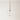 Luminária Pendente Moderna Minimalista Globo de Vidro Upper - Preto / 12cm / Lâmpada G4 / Branco Frio (6000K) - ORNE™