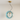 Luminária Pendente Moderna Minimalista Vidro Vitra - Azul / Ø25cm - ORNE™