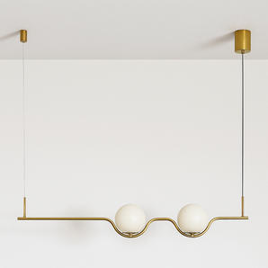 Luminária Pendente Moderno Minimalista Globos de Vidro Wavve - Default Title - ORNE™