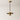 Luminária Pendente Moderna Minimalista Metal Vidro Zenit - Ø18x22cm - ORNE™