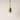 Luminária Pendente Moderna Minimalista Metal Vidro Zenit - Ø12x18cm - ORNE™