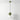 Luminária Pendente Moderno Retrô Vintage Cerâmica Vidro Globo LED Haren — ORNE