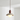 Luminária Pendente Moderno Retrô Vintage Cerâmica Metal Globo Talas — ORNE