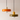 Luminária Pendente Moderna Minimalista Retrô Vidro Color Candy - Vermelho e Laranja / Ø25cm - ORNE™