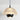 Luminária Pendente Moderno Retrô Vintage Vidro Metal LED Demi — ORNE