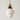 Luminária Pendente Minimalista Vidro Chamber - Ø22x38cm / Preto - ORNE™