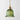 Luminária Pendente Retrô Vintage Madeira Metal Verde Hexi — ORNE