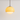Luminária Pendente Moderna Minimalista Metal Vidro Nore - Bege / Ø23x21cm - ORNE™