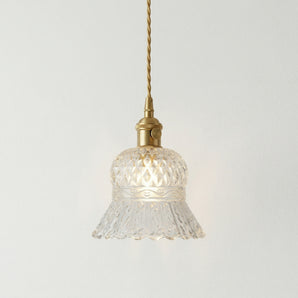 Luminária Pendente Retrô Vintage Vidro Metal Gulou — ORNE