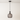 Luminária Pendente Retrô Vintage Vidro Metal Ixxy