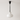 Luminária Pendente Moderna Minimalista Vidro Pollux - Branco / Ø28x25cm - ORNE™