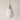 Luminária Pendente Moderno Minimalista Quioto - Ø14 x 23cm / Dourado - ORNE™
