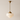 Luminária Pendente Moderna Minimalista Vidro Rigee - Ø34x53cm / Dourado - ORNE™