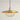 Luminária Pendente Moderno Minimalista Rústico Madeira Metal Livis - Dourado / Ø35x18cm - ORNE™