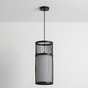 Luminária Pendente Rústico Minimalista Bambu Südstadt — ORNE
