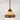 Luminária Pendente Tiffany Retrô Minimalista Vidro Metal Kiara — ORNE