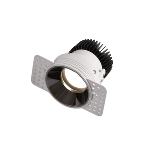 Luminária Spot Embutir Redondo Antiofuscante No Frame LED Jayd - Preto / 5W / Branco Quente (3000K) - ORNE™