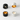 Luminária Spot Sobrepor Moderno Minimalista Recuado LED Link - Branco Quente (3000K) / Preto / 7W - ORNE™